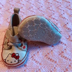 Hello kitty infant sneakers.